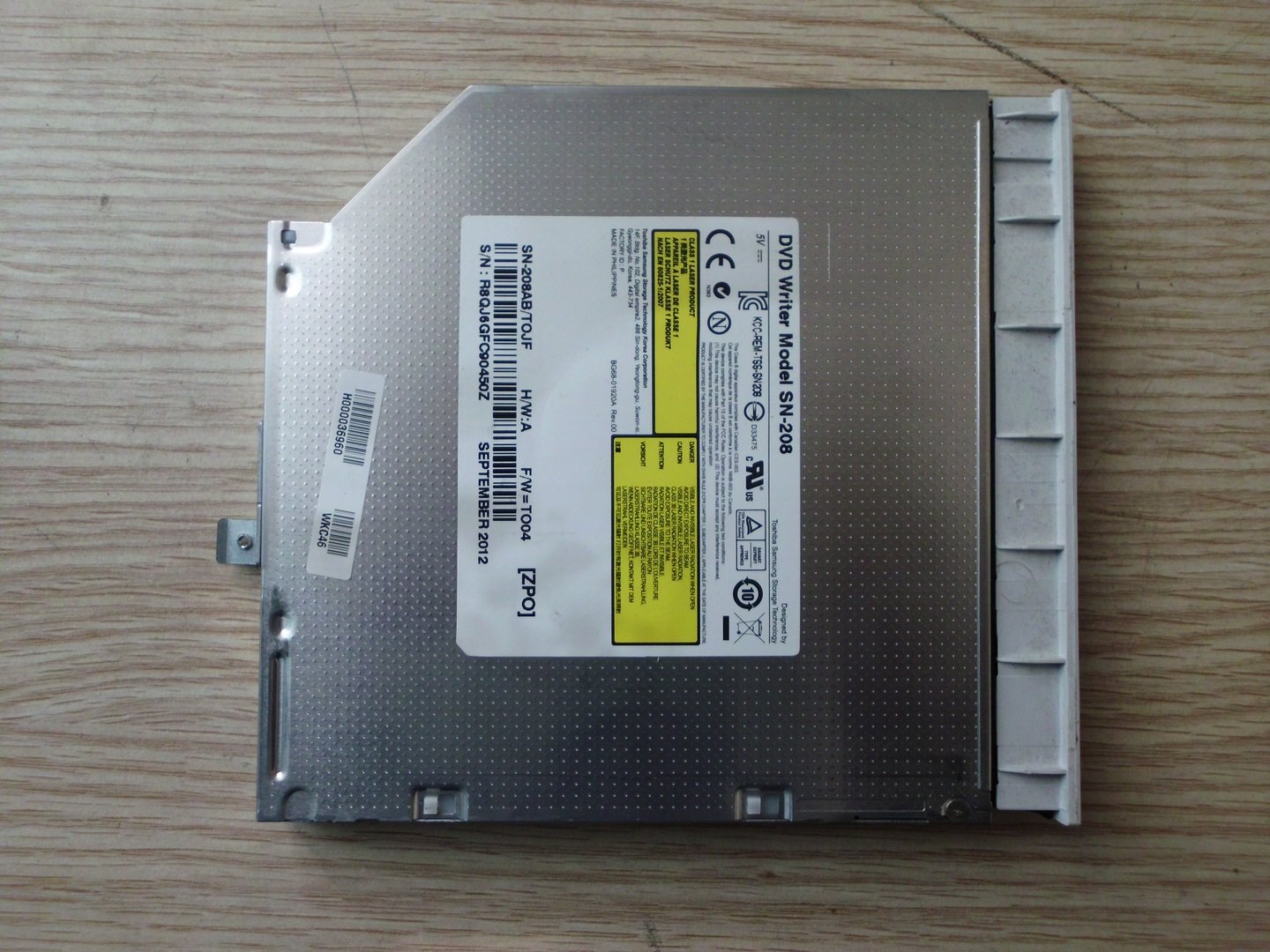 @ORIGINAL TOSHIBA C855 DVD WRITER OPTİK SN-208, TOSHIBA C855 DVD WRITER, OPTİK SN-208, 